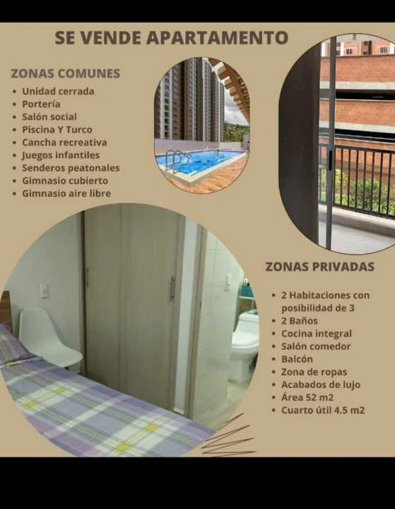 Apartamento en venta sector Amazonia