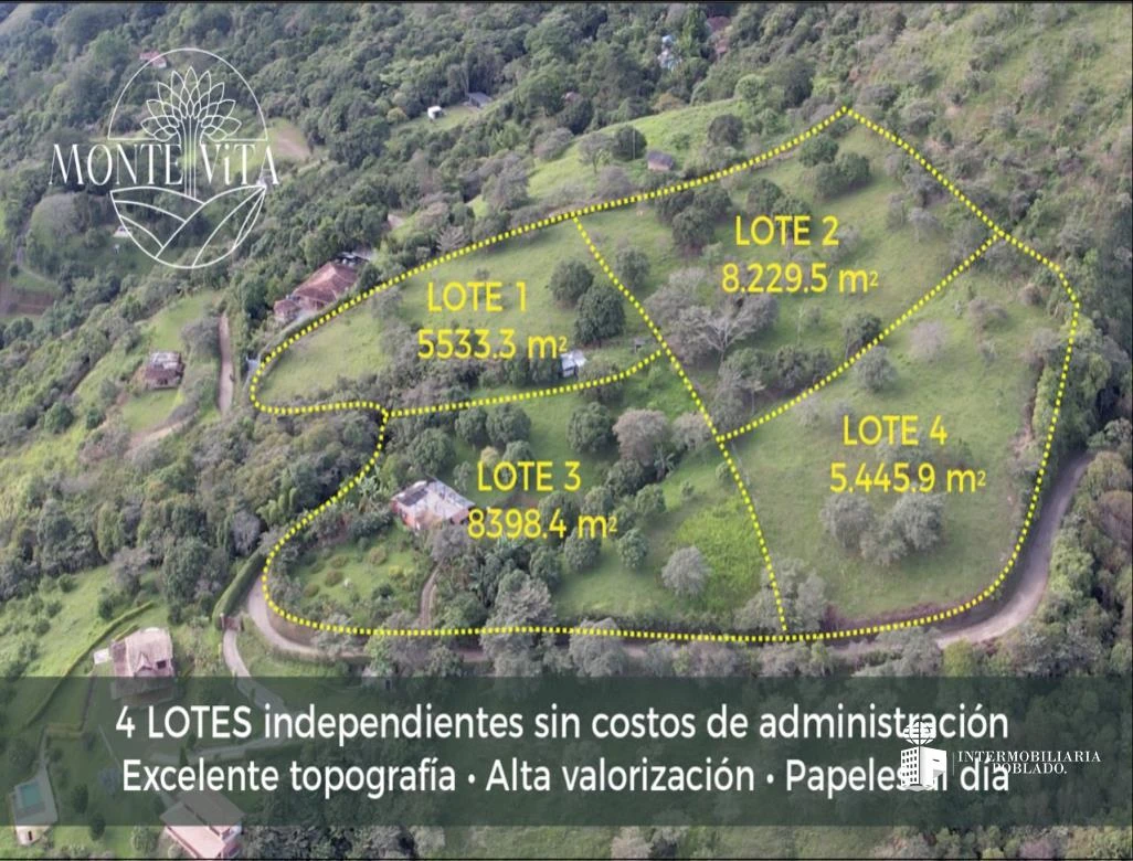 Lote en Venta monte grande Sopetran