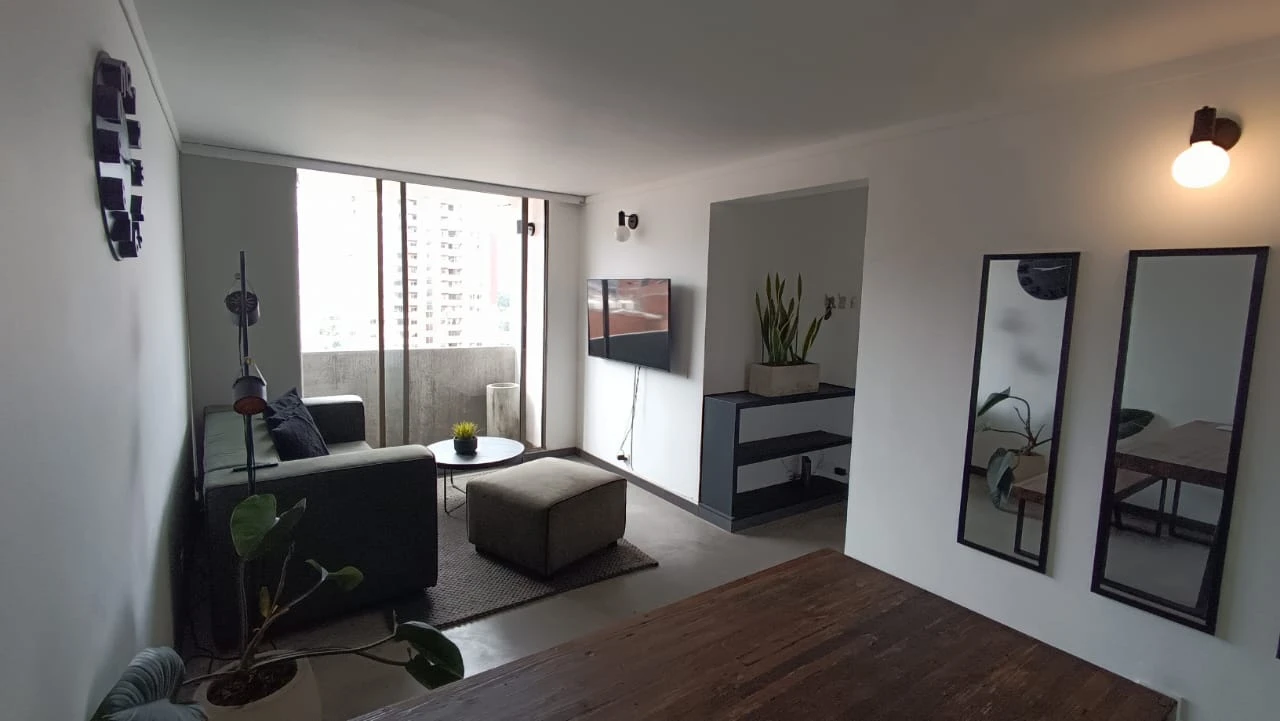 Apartamento amoblado en Arriendo Loma de los Bernal Medellin
