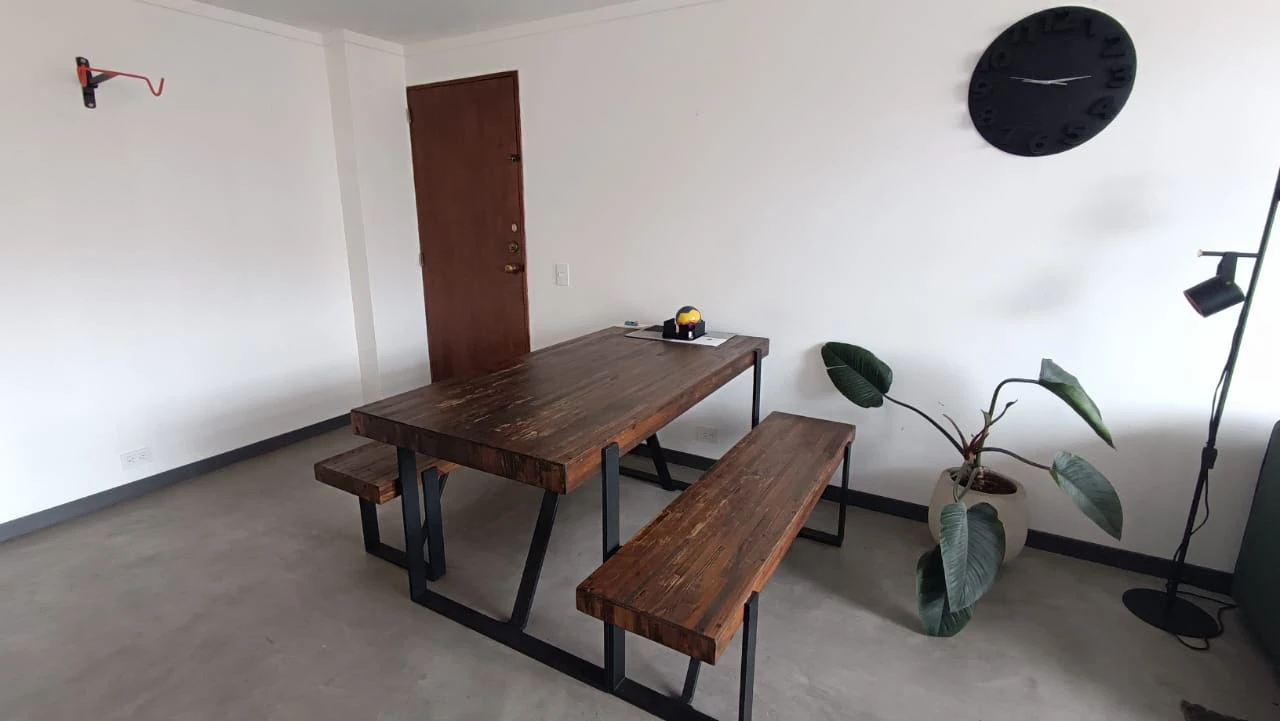Apartamento amoblado en Arriendo Loma de los Bernal Medellin