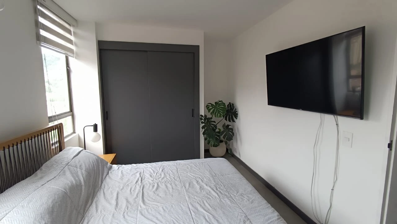 Apartamento amoblado en Arriendo Loma de los Bernal Medellin