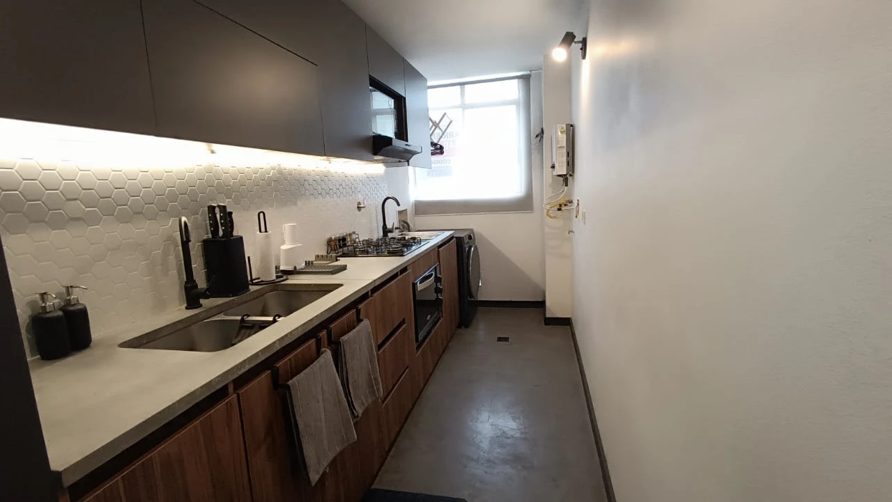 Apartamento amoblado en Arriendo Loma de los Bernal Medellin