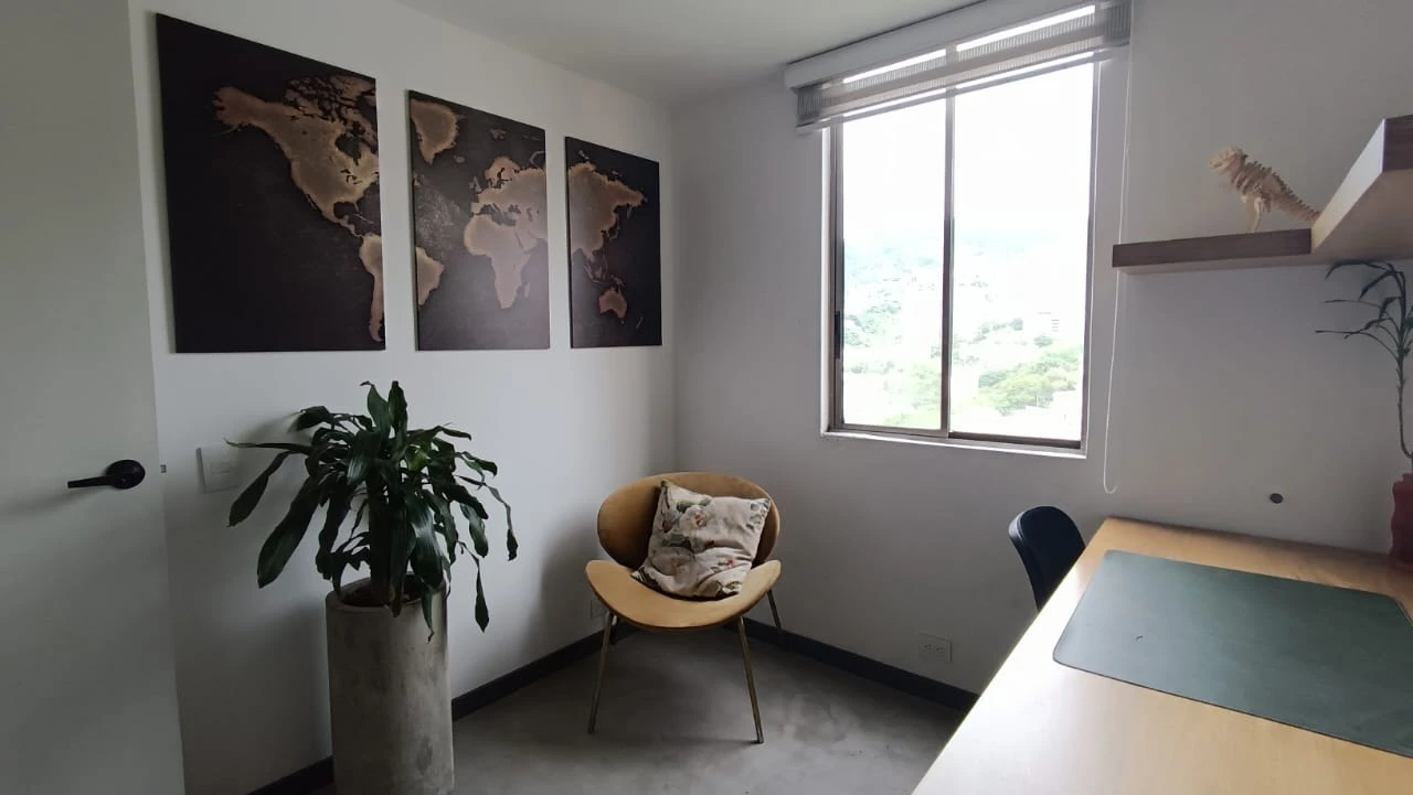 Apartamento amoblado en Arriendo Loma de los Bernal Medellin