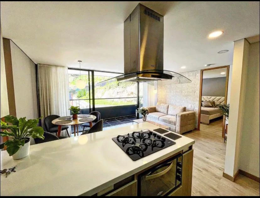 Apartamento amoblado en renta sector Las Palmas